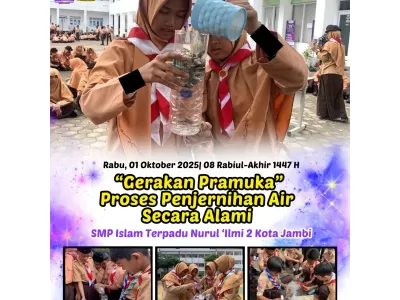 pramuka penjernihan air